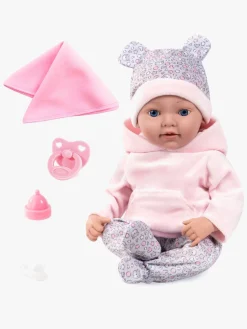 BayerDesign Bayer Design Reborn Baby Dukke med Tilbehør Bamse 38 cm