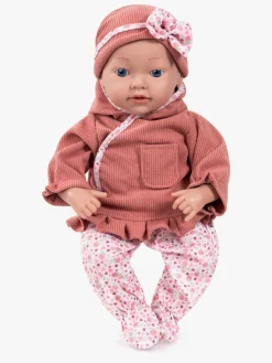 Dukker & Bamser|BayerDesign Bayer Design Reborn Dukke 38 cm, Pink Lyserød