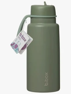 b.box Spisetid-Drikkedunk med Flip Top 1L, Olive