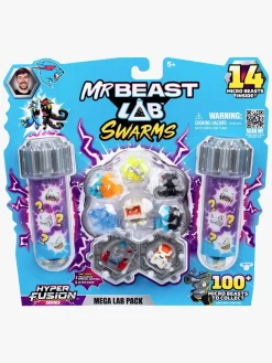 Legetøjsfigurer|BeastLab Beast Lab Swarms Samlerfigurer Hyper Fusion 14-pak Flerfarvet