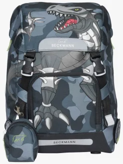 Tasker|Beckmann Classic Rygsæk 22L inkl. Drikkedunk & Madkasse, Camo Rex