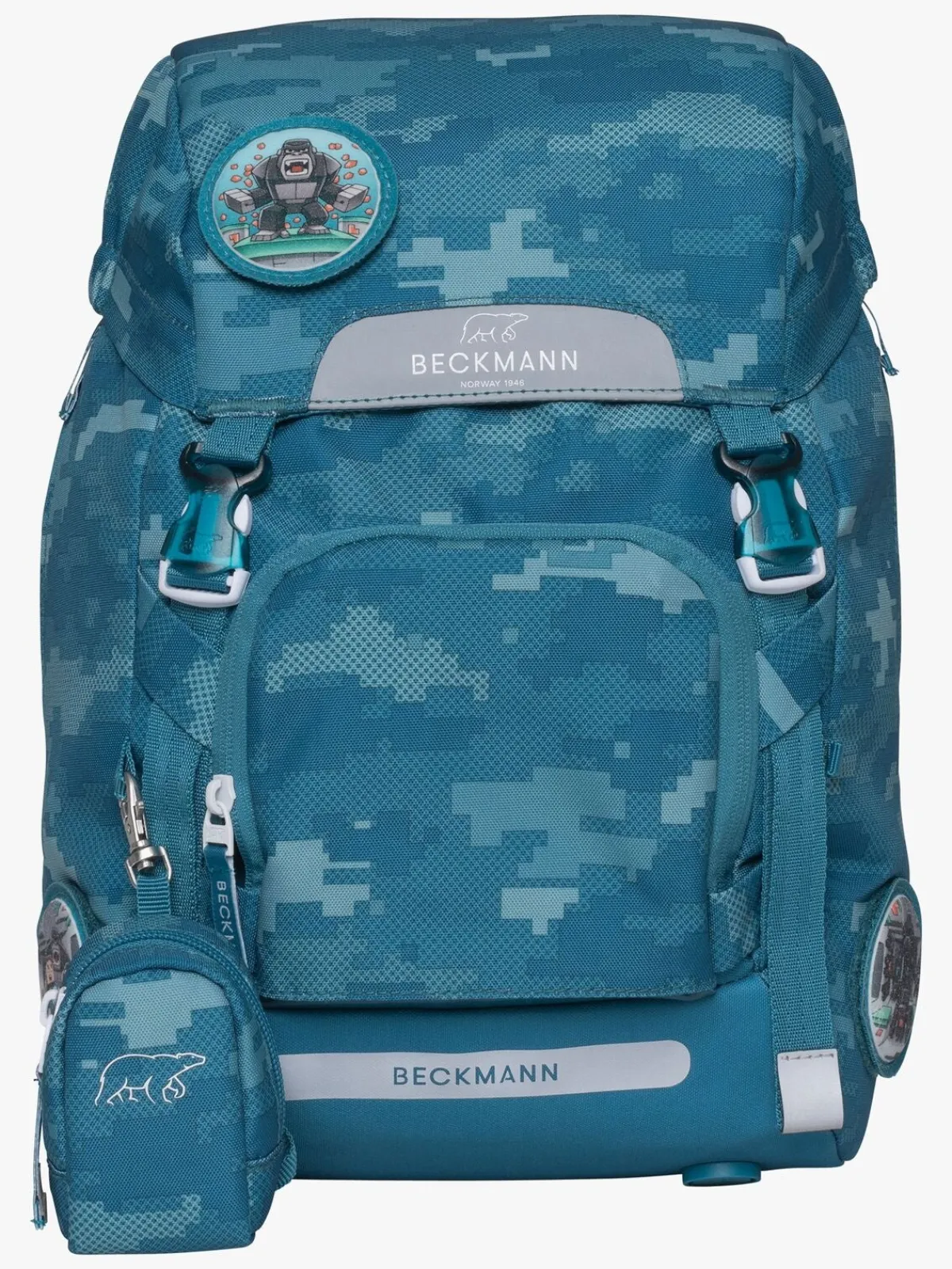 Børn Beckmann Classic Rygsæk 22L, Jungle Game