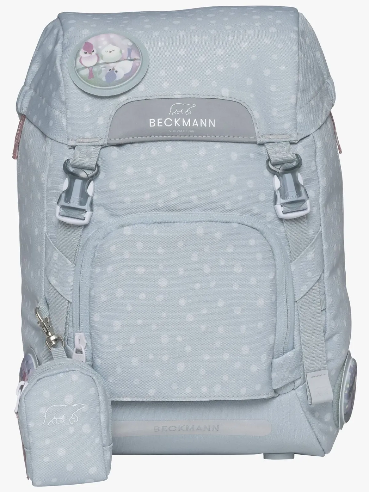 Børn Beckmann Tasker-Classic Rygsæk 22L, Forest Deer Dusty Mint