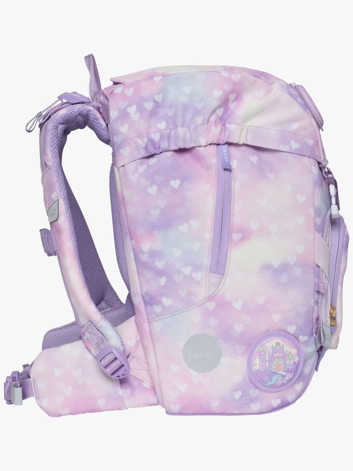 Børn Beckmann Tasker-Classic Rygsæk 22L, Unicorn Princess Purple