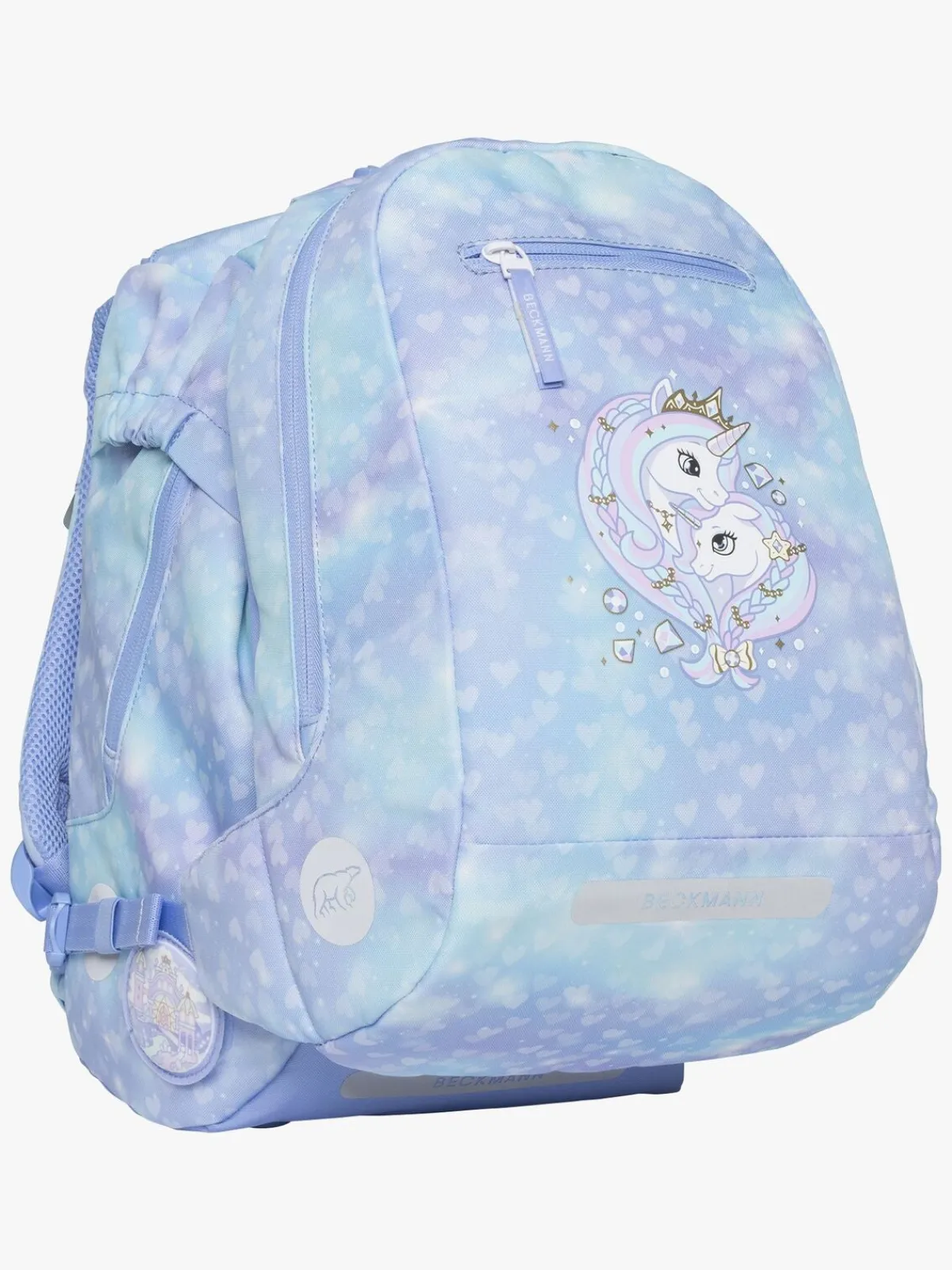 Børn Beckmann Classic Rygsæk 22L, Unicorn Princess Ice Blue