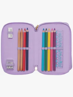 Beckmann Kreativt Legetøj-Penalhus, Unicorn Princess Purple