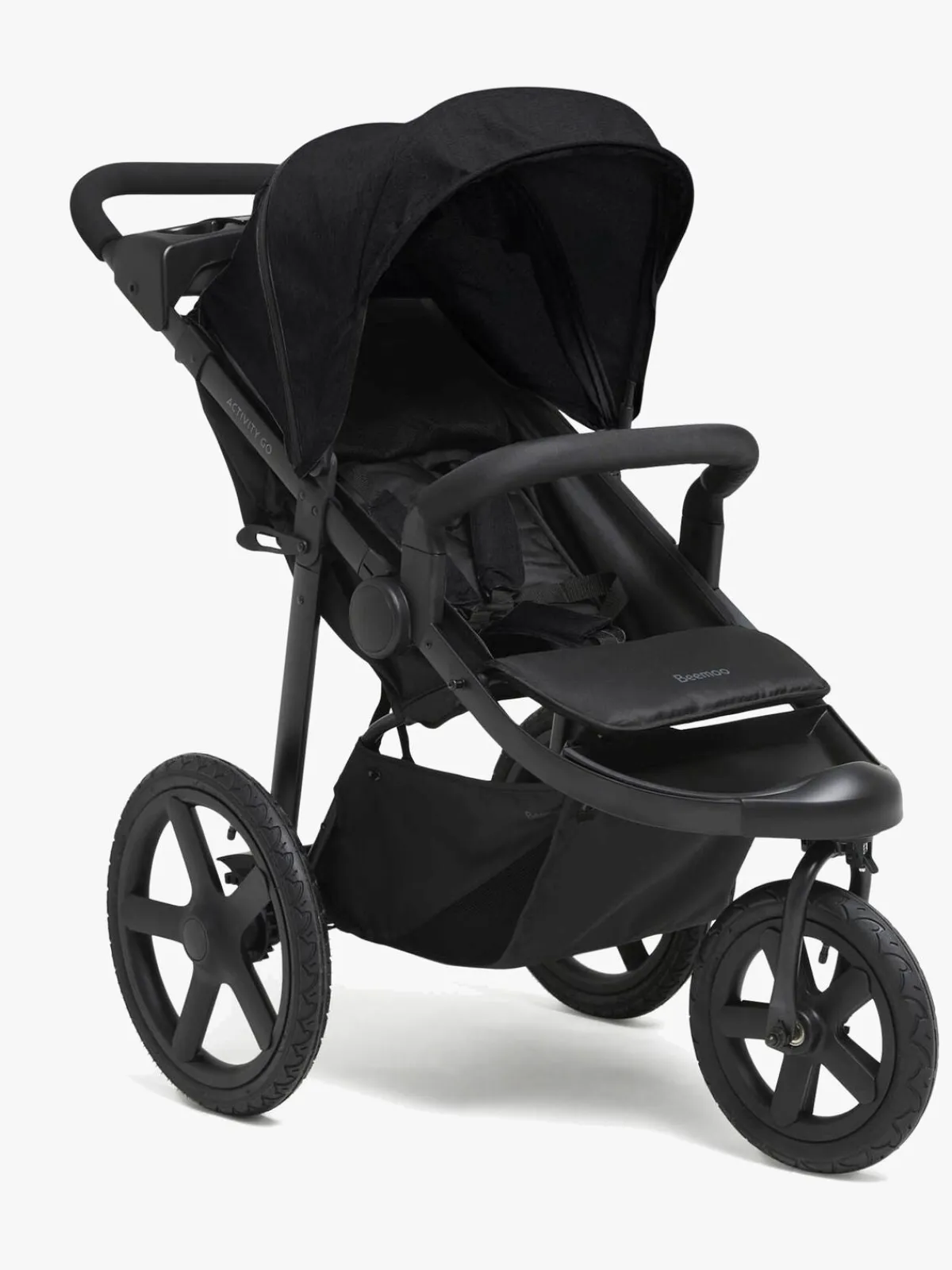 Beemoo Activity Go Aktivitetsklapvogn, Black