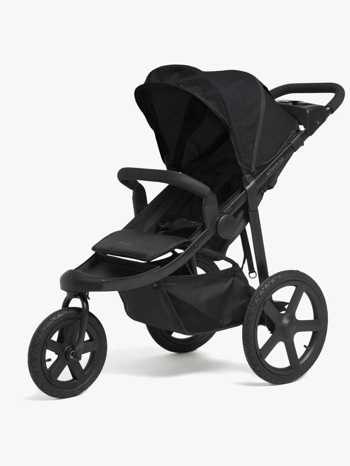 Beemoo Activity Go Aktivitetsklapvogn, Black