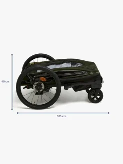 Aktivitetsvogne|Beemoo Activity Sport Cykelanhænger, Green Grøn