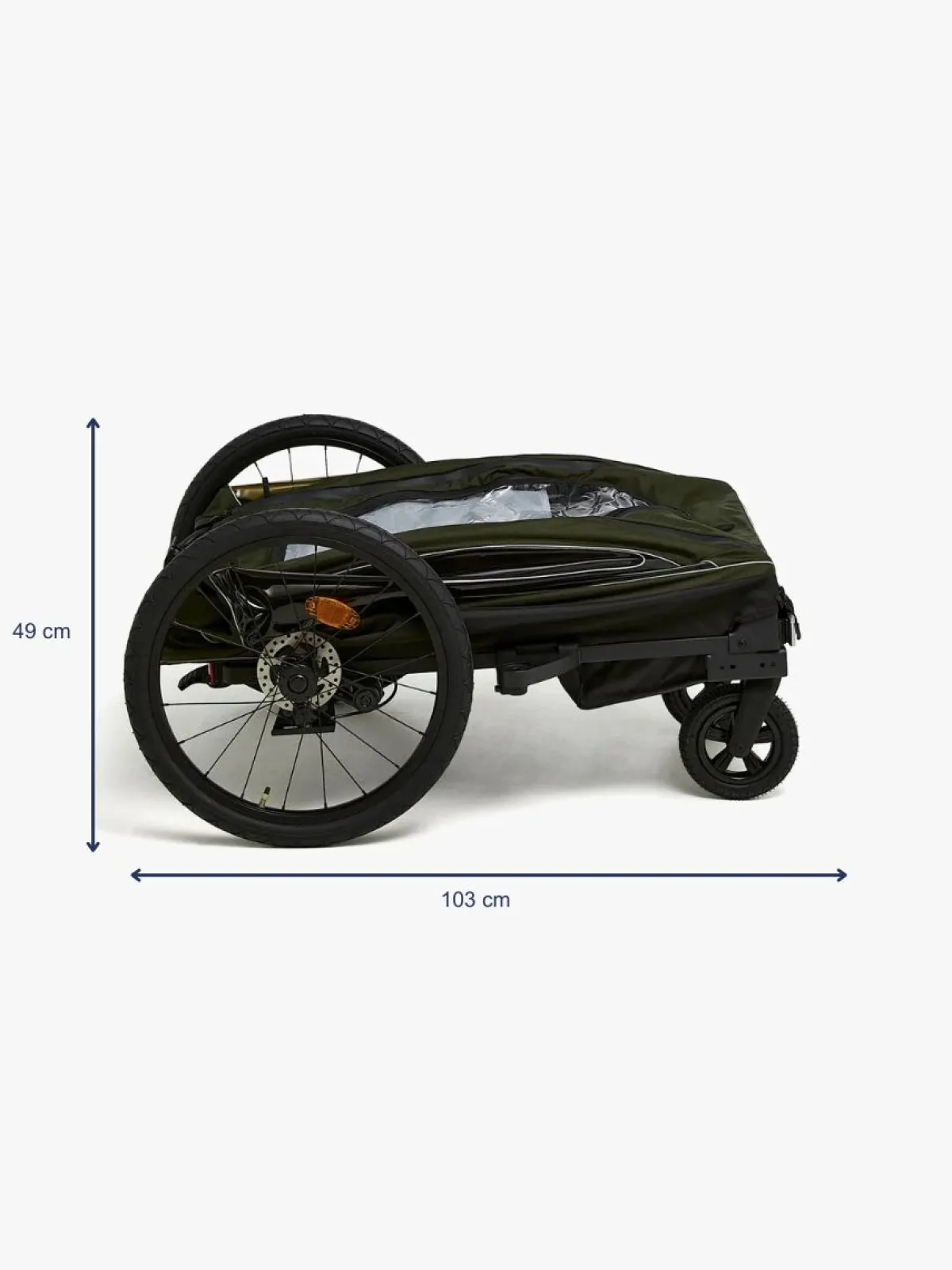 Aktivitetsvogne|Beemoo Activity Sport Cykelanhænger, Green Grøn