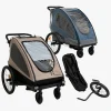 Beemoo Activity Sport Cykelanhænger inkl. Newborn Set, Løbesæt & Regnslag, Beige