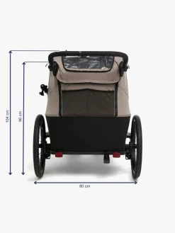 Aktivitetsvogne|Beemoo Activity Sport Cykelanhænger, Beige