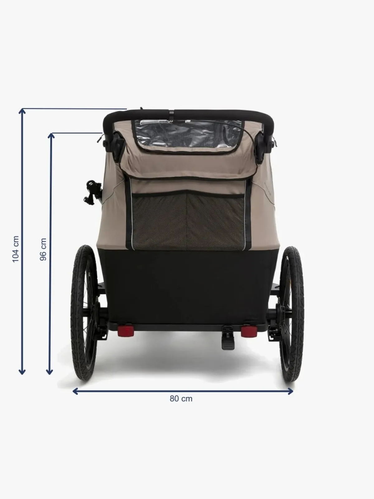 Aktivitetsvogne|Beemoo Activity Sport Cykelanhænger, Beige