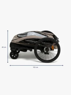 Aktivitetsvogne|Beemoo Activity Sport Cykelanhænger, Beige