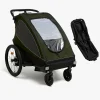 Beemoo Activity Sport Cykelanhænger inkl. Newborn Set, Green