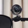Vogntilbehør|Beemoo Barnevognsventilator, Black/Grey
