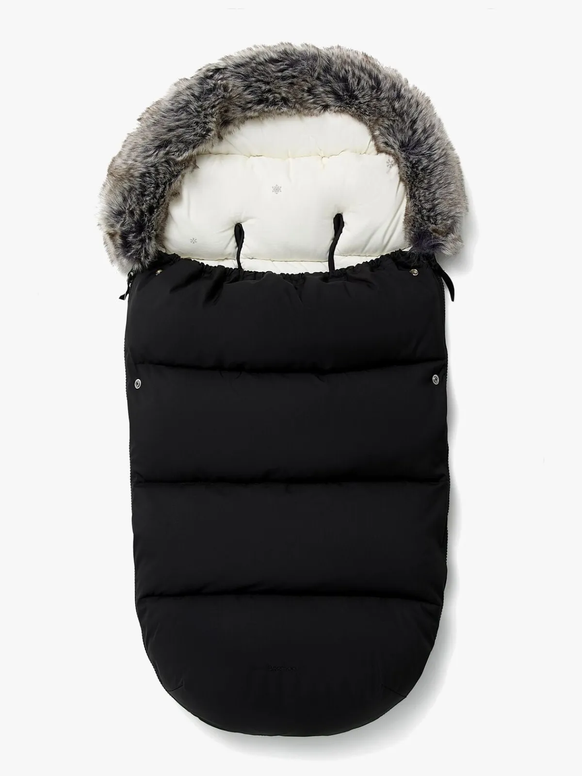 Beemoo Køreposer-Brisk Vinterkørepose, Black/Snowflake