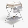 Beemoo Badeværelset-CARE Assist Badekar inkl. Badestøtte Stativ & Skyllekande, Beige