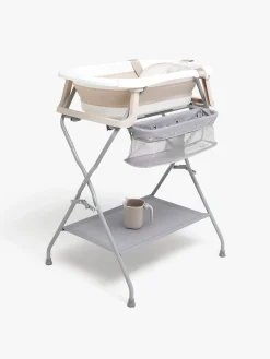 Beemoo Badeværelset-CARE Assist Badekar inkl. Badestøtte Stativ & Skyllekande, Beige