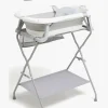 Beemoo Badeværelset-CARE Assist Badekar Inkl. Badestøtte, Badestativ & Skyllekande, Grey/White
