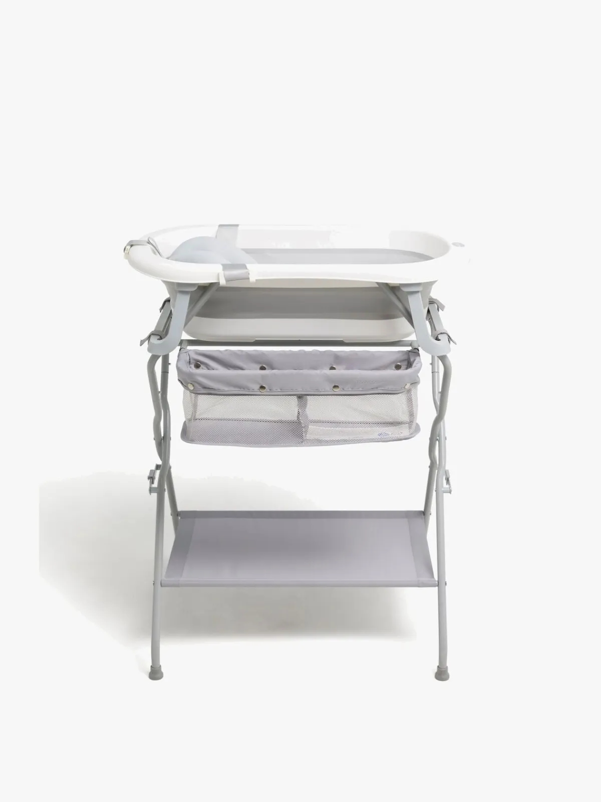 Beemoo CARE Assist Badekar inkl. Badestøtte og Badekarstativ, White/Grey
