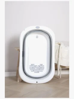Beemoo Badeværelset-CARE Assist Sammenfoldeligt Badekar, White/Grey