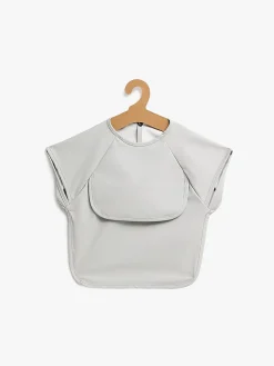 Spisetid|Beemoo CARE Bib Hagesmæk, Light Grey Grå