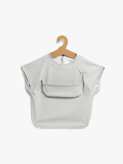 Spisetid|Beemoo CARE Bib Hagesmæk, Light Grey Grå