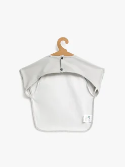 Spisetid|Beemoo CARE Bib Hagesmæk, Light Grey Grå