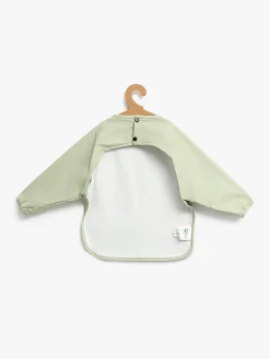 Beemoo CARE Bib  Langærmet Hagesmæk, Soft Green