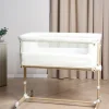Børn Beemoo Børnesenge & Tilbehør-CARE Calm Bedside Crib, Nature/White
