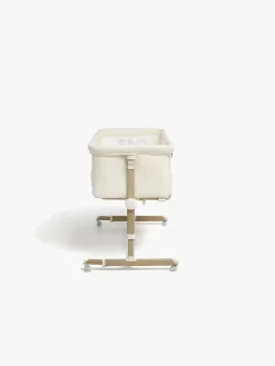 Børn Beemoo Børnesenge & Tilbehør-CARE Calm Bedside Crib, Nature/White