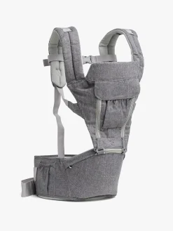 Beemoo Bæreseler, Strækvikler & Bærestole-CARE Carry Comfort 4-in-1 Bæresele & Hoftesæde, Grey