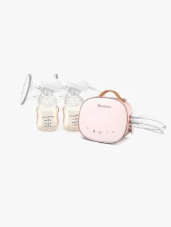 Beemoo Amning-CARE Duo Elektrisk Dobbelt Brystpumpe inkl. Modermælksflaske 180 ml 2-pak