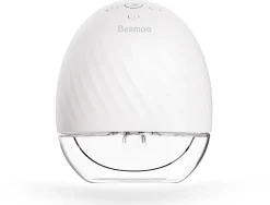 Beemoo CARE Wearable Elektrisk Brystpumpe Single inkl. Modermælksposer & Modermælksflaske 180 ml 2-pak