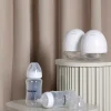 Beemoo Amning-CARE Wearable Elektrisk Brystpumpe Dobbelt inkl. Modermælksflaske 240 ml 2-pak