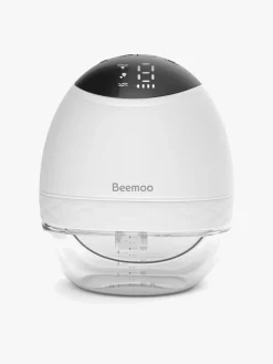 Beemoo Amning-CARE Wearable LED Elektrisk Brystpumpe Single inkl. Modermælksposer 30-pak