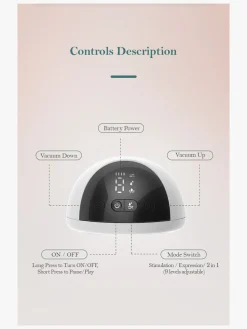 Beemoo CARE Wearable LED Elektrisk Brystpumpe Dobbelt