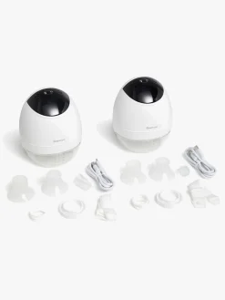 Beemoo CARE Wearable LED Elektrisk Brystpumpe Dobbelt