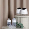 Beemoo CARE Wearable LED Elektrisk Brystpumpe Dobbelt inkl. Flasker 180 ml 2-pak