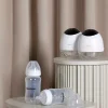 Beemoo Amning-CARE Wearable LED Elektrisk Brystpumpe Dobbelt inkl. Flasker 240 ml 2-pak