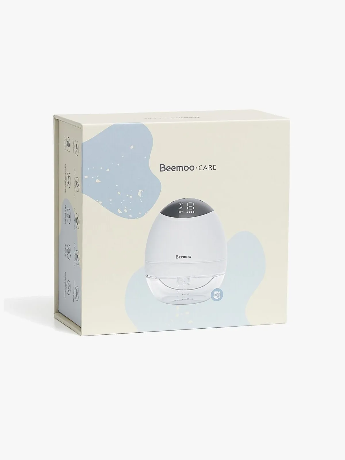 Beemoo Amning-CARE Wearable LED Elektrisk Brystpumpe Single