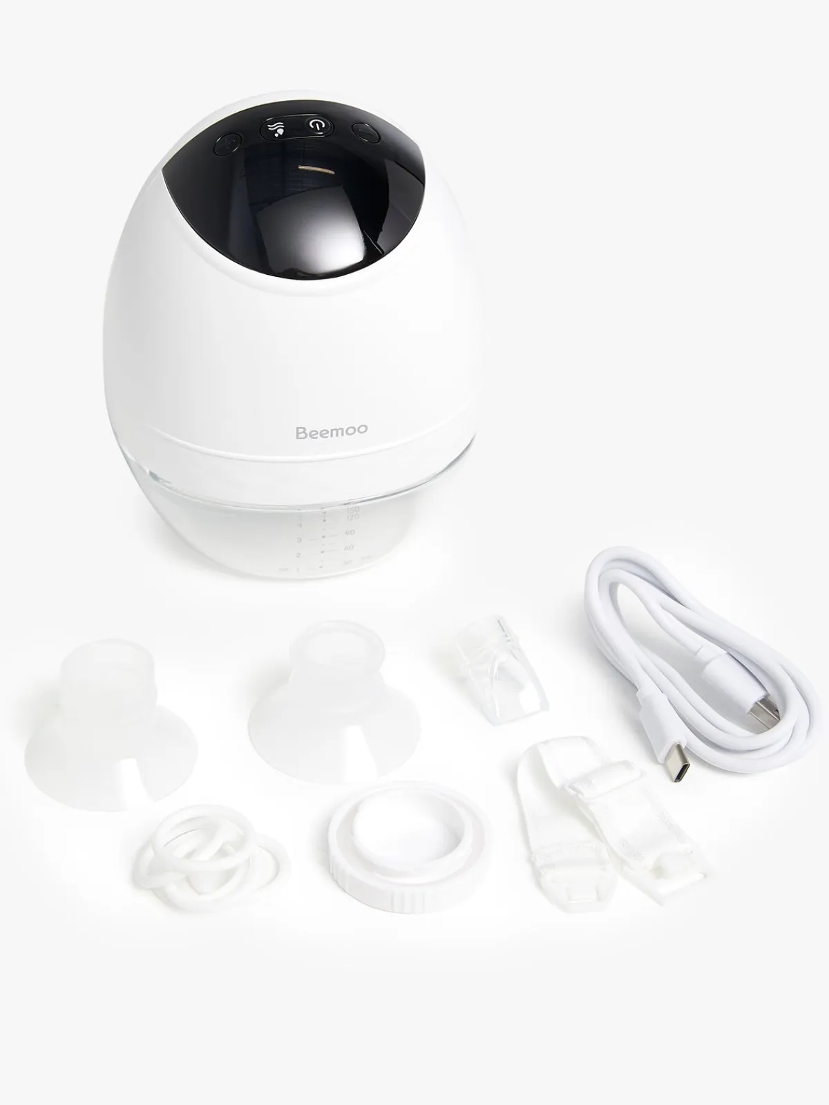 Beemoo Amning-CARE Wearable LED Elektrisk Brystpumpe Single
