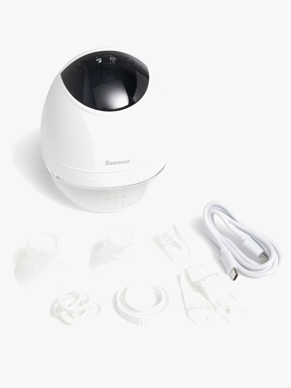 Beemoo Amning-CARE Wearable LED Elektrisk Brystpumpe Single