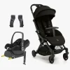 Vognpakker|Beemoo Easy Fly Lux 4 Klapvogn inkl Maxi-Cosi CabrioFix Autostol Baby & Base, Jet Black