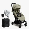 Vognpakker|Beemoo Easy Fly Lux 4 Klapvogn inkl. Tilbehørspakke, Spring Green