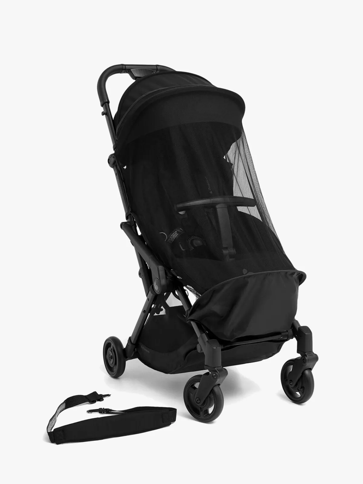 Beemoo Rejseklapvogne-Easy Fly Lux 4 Klapvogn, Jet Black