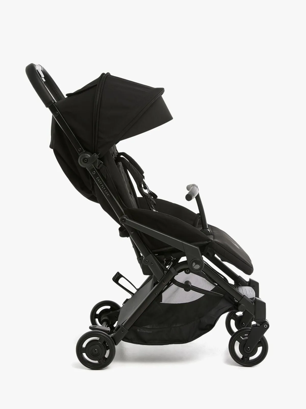 Beemoo Rejseklapvogne-Easy Fly Lux 4 Klapvogn, Jet Black