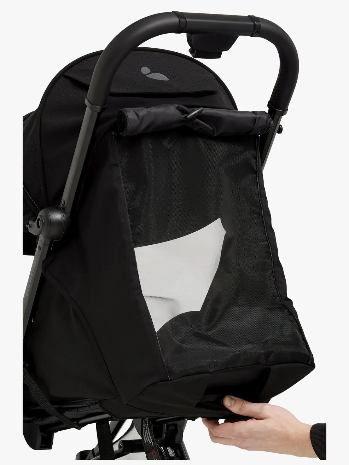 Beemoo Rejseklapvogne-Easy Fly Lux 4 Klapvogn, Jet Black