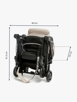 Beemoo Easy Fly Lux 4 Klapvogn, Sand